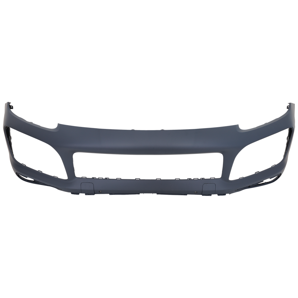 CAYENNE 19-22 FRONT BUMPER COVER, Primed, w/o Park Assist Sensor Holes, (Base/S, w/ Sport Design Package)/GTS/Turbo Models