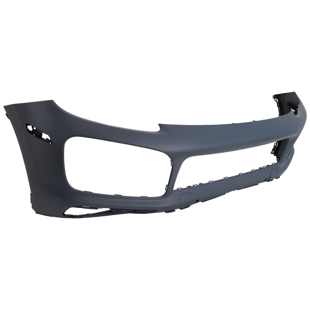 CAYENNE 19-22 FRONT BUMPER COVER, Primed, w/o Park Assist Sensor Holes, (Base/S, w/ Sport Design Package)/GTS/Turbo Models