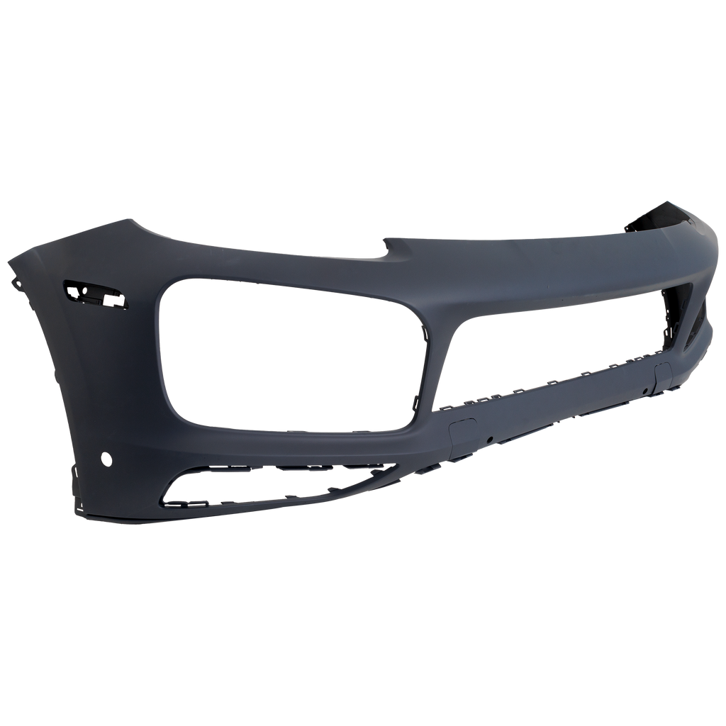 CAYENNE 19-22 FRONT BUMPER COVER, Primed, w/ Park Assist Sensor Holes, (Base/S, w/ Sport Design Package)/GTS/Turbo Models