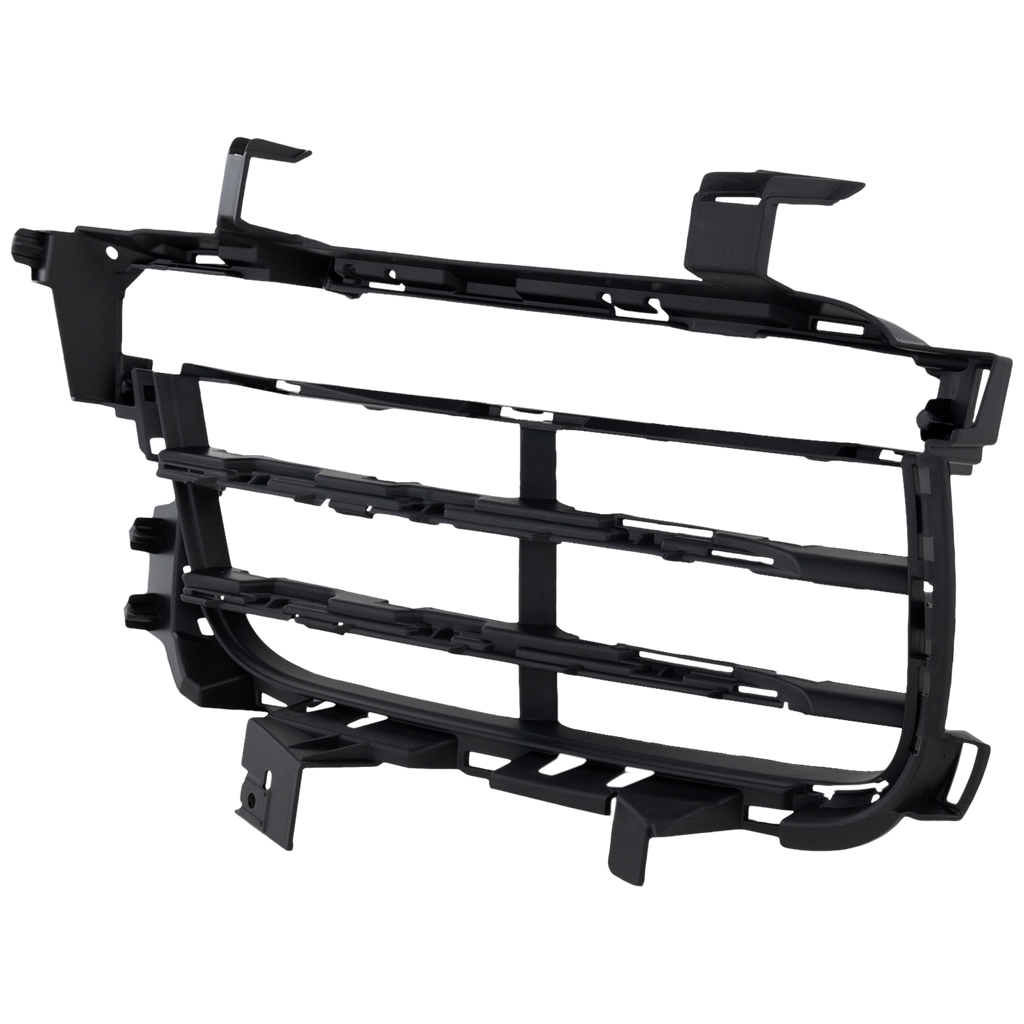 CAYENNE 19-22 FRONT BUMPER GRILLE LH, Textured Black, w/o Sport Design Pkg, Base/S Models