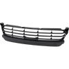 PANAMERA 14-16 FRONT BUMPER GRILLE, Textured Black, w/o Adaptive Cruise Ctrl and Park Assist Sensor Holes, Exclusive/GTS/S/Turbo/Turbo S/Turbo S Executive/Turbo Executive Models
