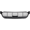 PANAMERA 14-16 FRONT BUMPER GRILLE, Textured Black, w/o Adaptive Cruise Ctrl and Park Assist Sensor Holes, Exclusive/GTS/S/Turbo/Turbo S/Turbo S Executive/Turbo Executive Models