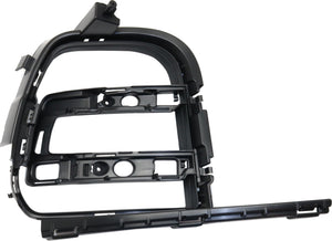 MACAN 15-18 FRONT BUMPER GRILLE LH, Air Intake, Txtd Blk, w/o Sport Design Pkg, Turbo Model