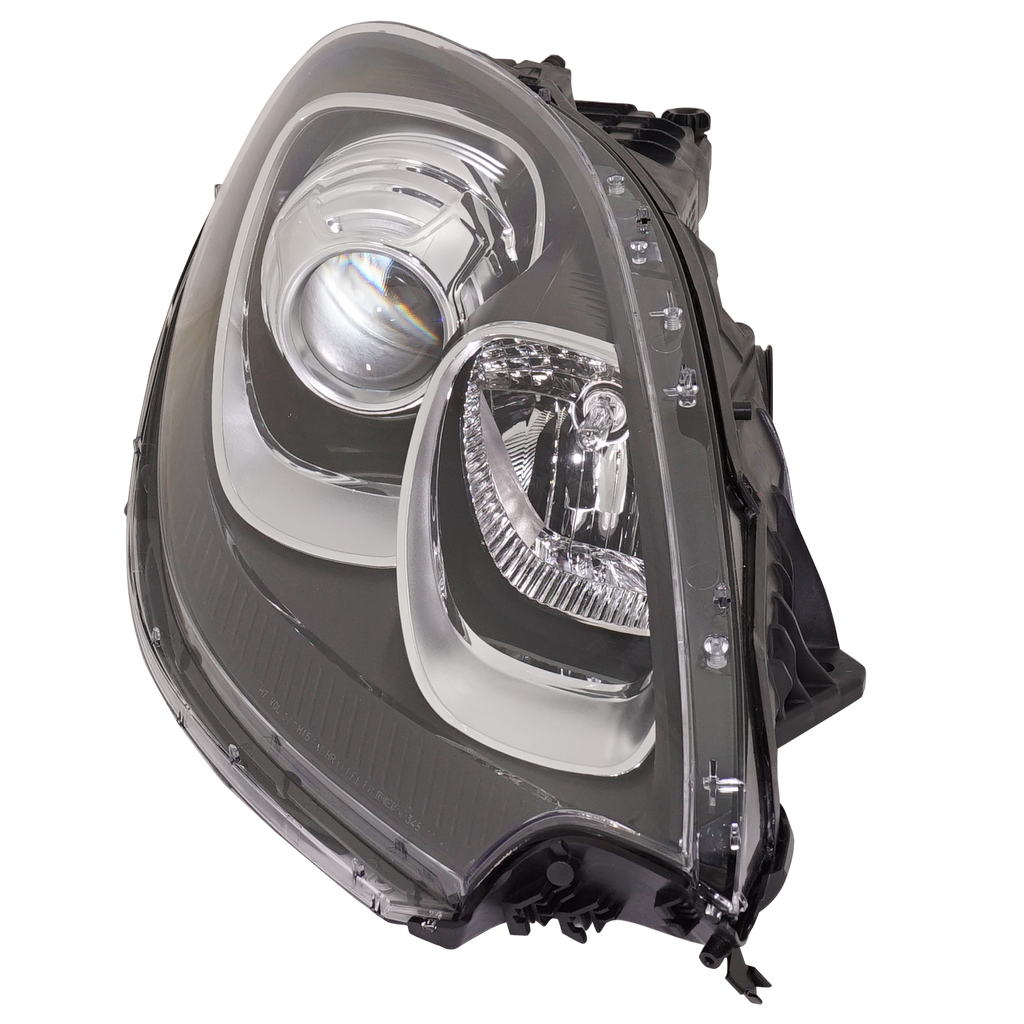 MACAN 15-18 HEAD LAMP RH, Assembly, Halogen, w/o Headlight Washer Holes