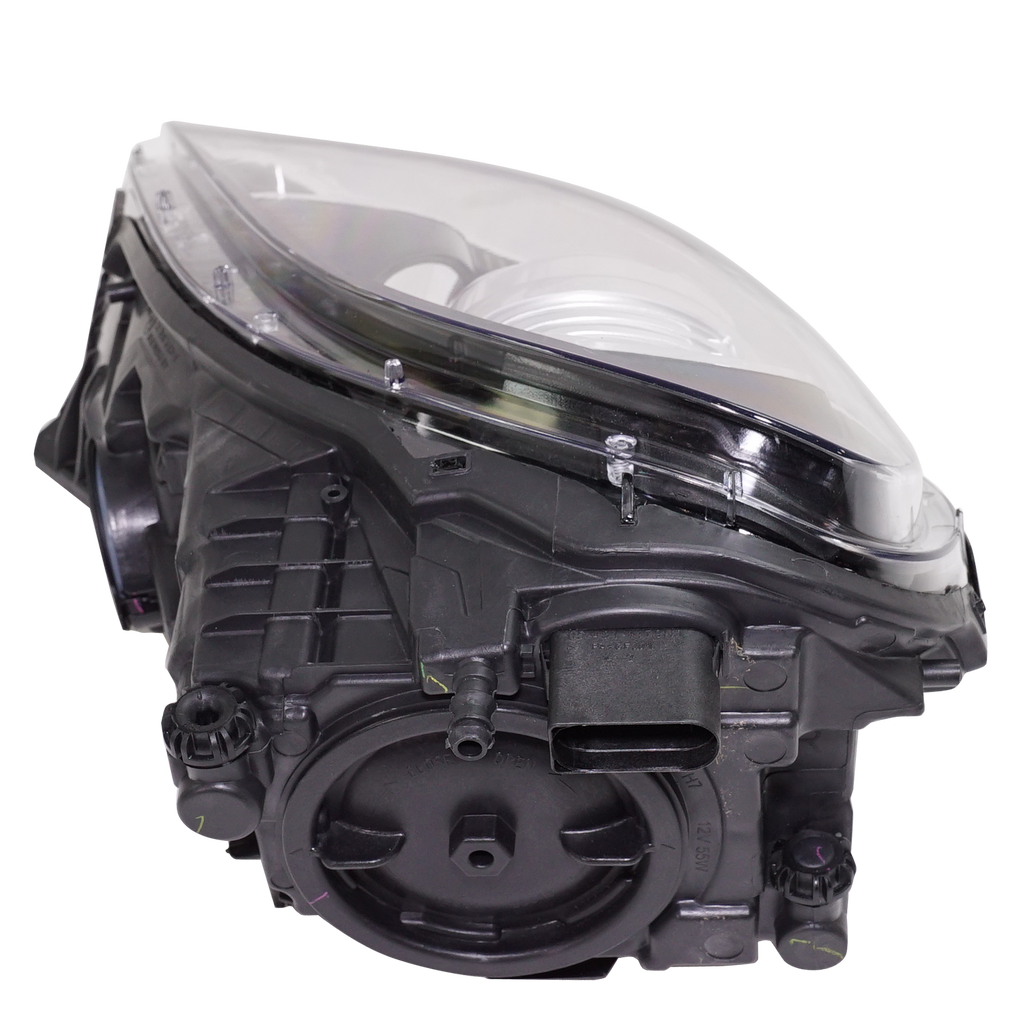 MACAN 15-18 HEAD LAMP RH, Assembly, Halogen, w/o Headlight Washer Holes