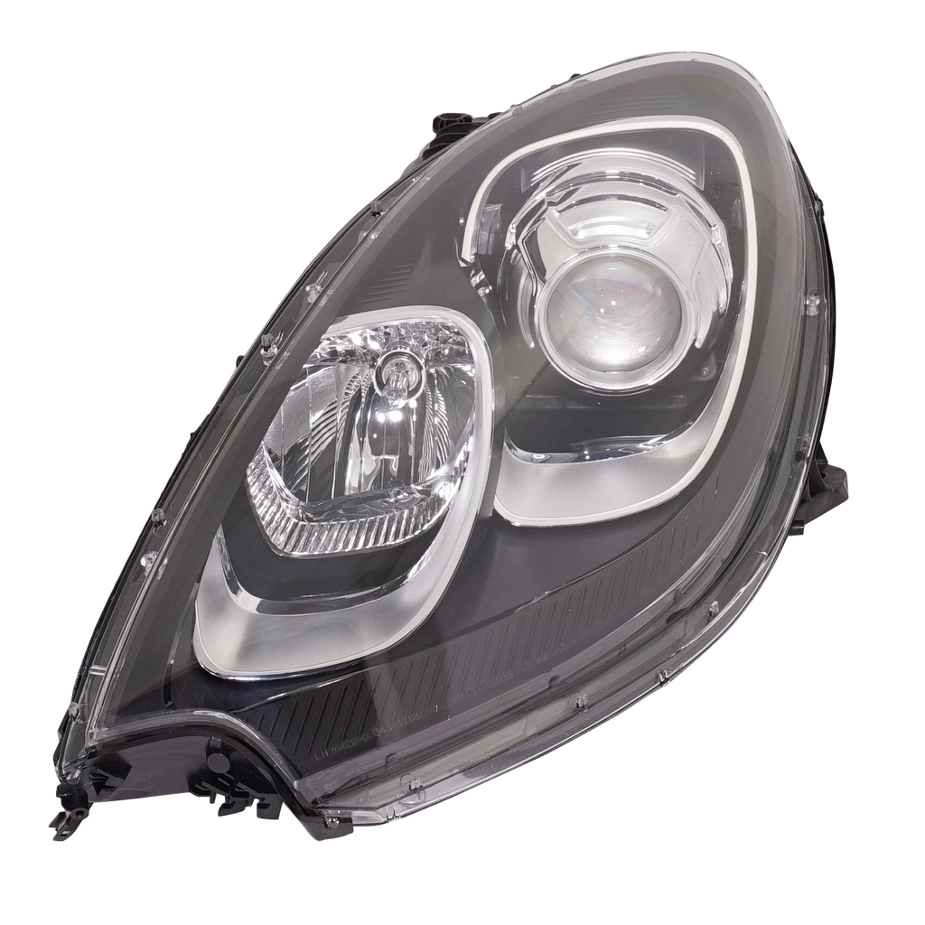 MACAN 15-18 HEAD LAMP LH, Assembly, Halogen, w/o Headlight Washer Holes
