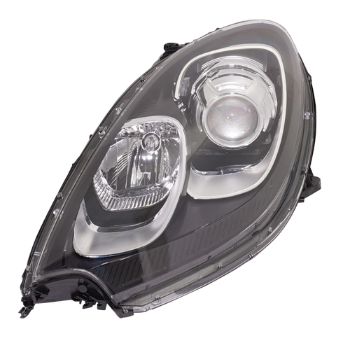 MACAN 15-18 HEAD LAMP LH, Assembly, Halogen, w/o Headlight Washer Holes