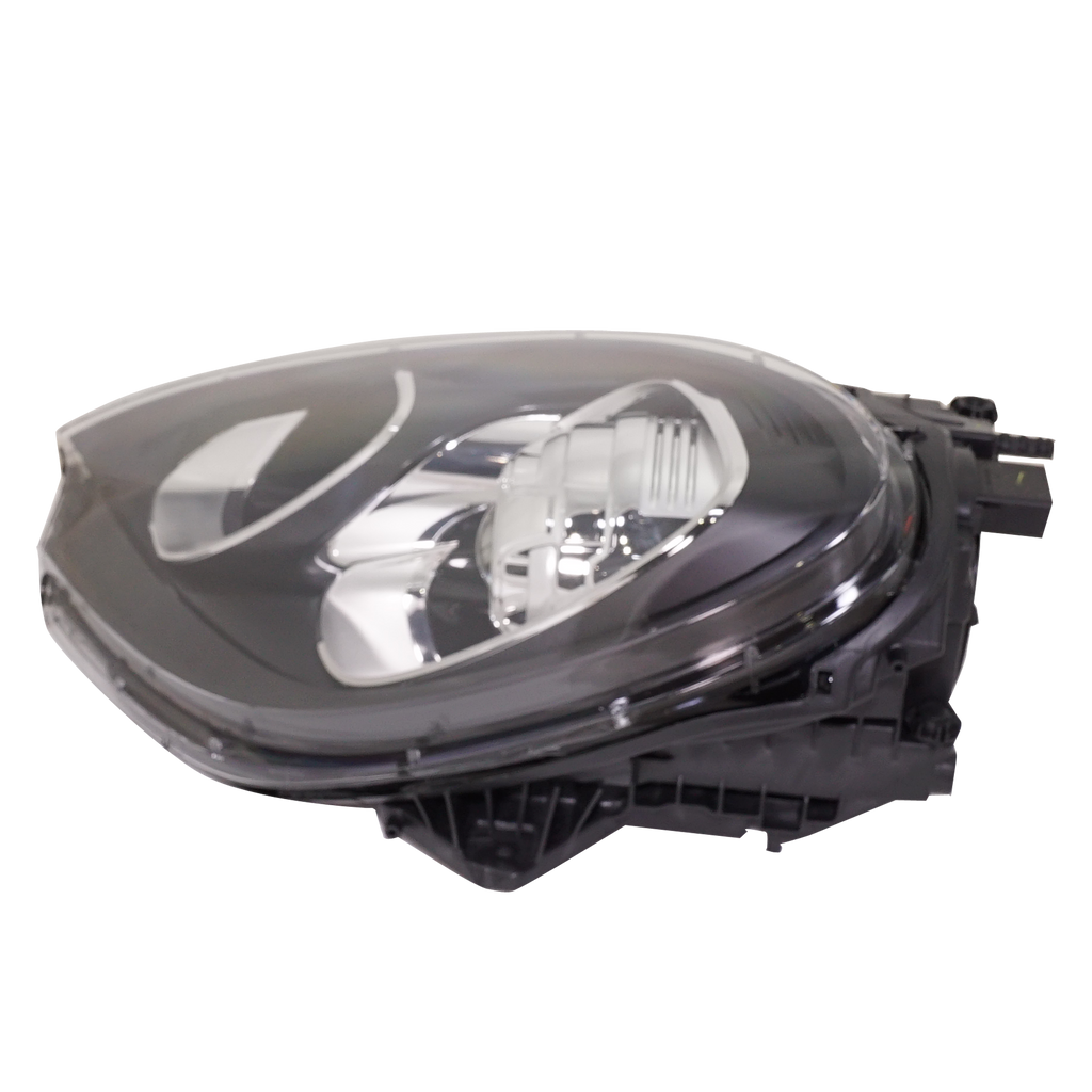MACAN 15-18 HEAD LAMP LH, Assembly, Halogen, w/o Headlight Washer Holes