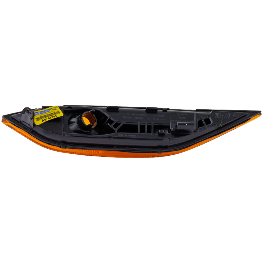 CAYENNE 11-14 FRONT SIDE MARKER LAMP LH, Lens and Housing - CAPA