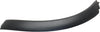 CAYENNE 11-14 FRONT WHEEL OPENING MOLDING RH, Front Section, 2 Piece-type, Txtd Blk
