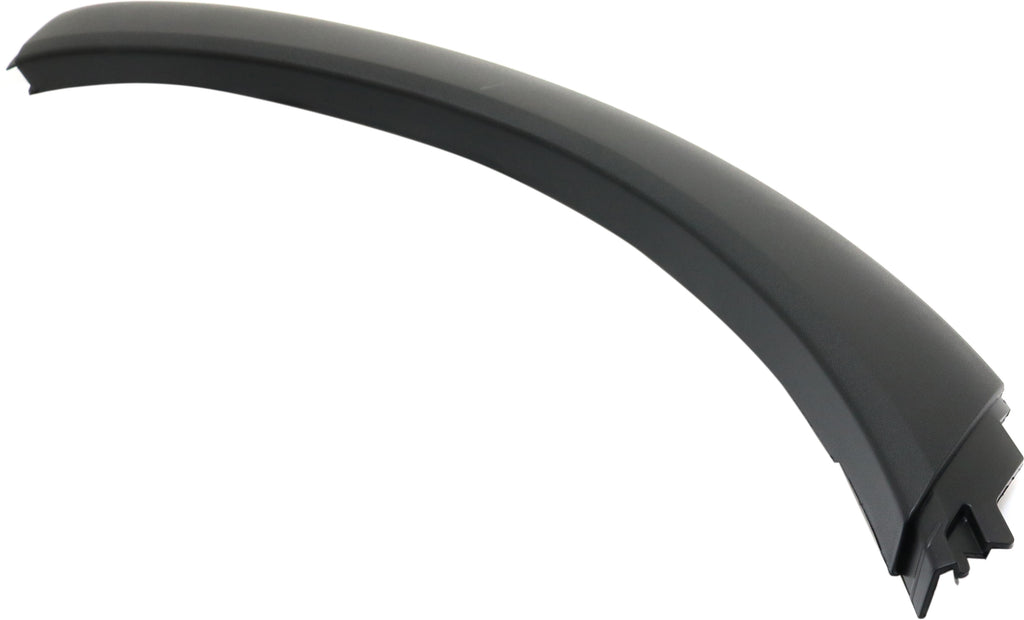 CAYENNE 11-14 FRONT WHEEL OPENING MOLDING LH, Front Section, 2 Piece-type, Txtd Blk