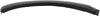 CAYENNE 11-14 FRONT WHEEL OPENING MOLDING LH, Front Section, 2 Piece-type, Txtd Blk