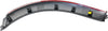CAYENNE 11-14 FRONT WHEEL OPENING MOLDING LH, Front Section, 2 Piece-type, Txtd Blk