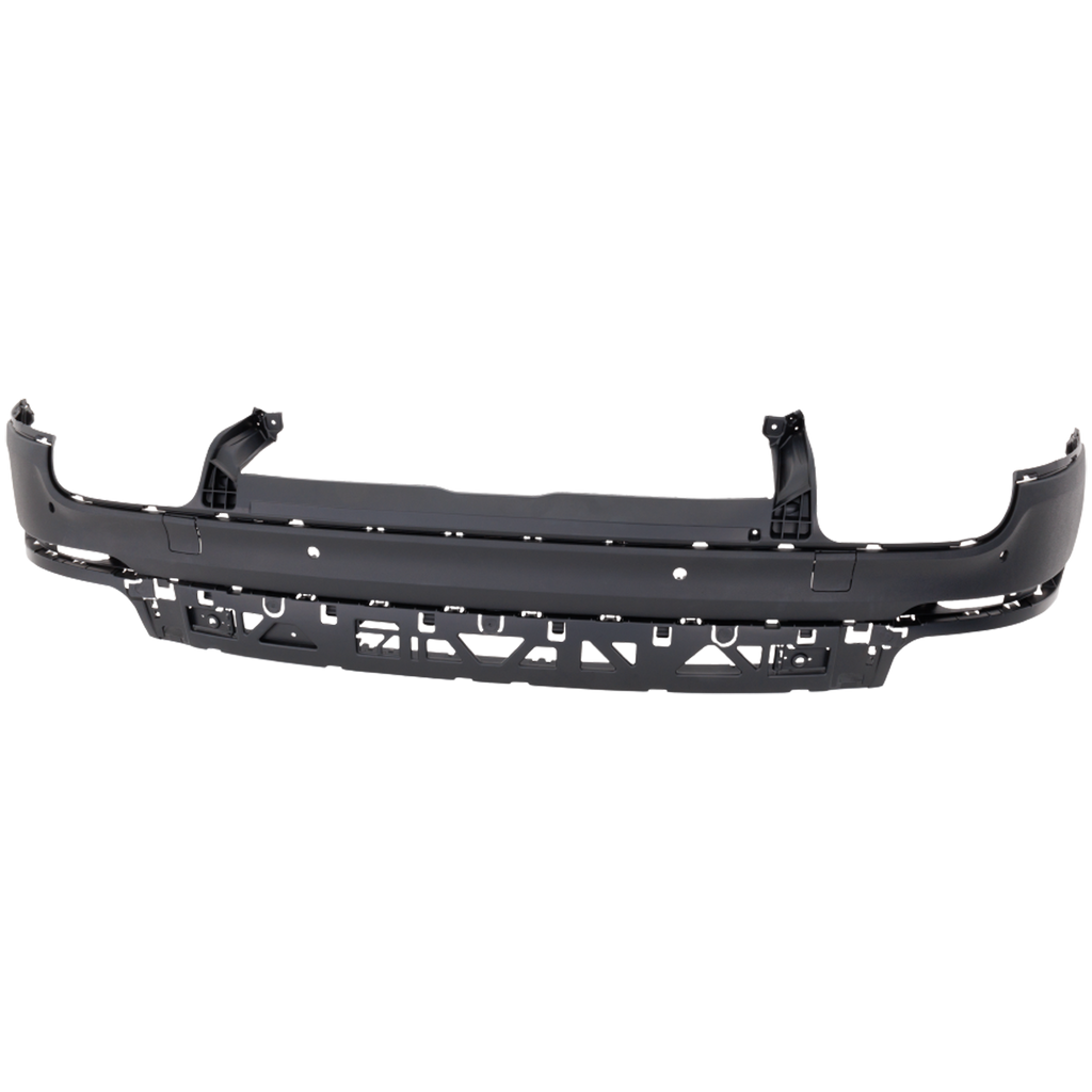 CAYENNE 19-22 REAR LOWER VALANCE, Textured Black, w/ Park Assist Sensor Holes, w/o Sport Design Package, (Base/GTS/S Models)