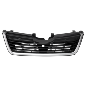 FORESTER 19-21 GRILLE, Painted Silver Shell/Textured Black Insert, Base/Premium/Convenience Models