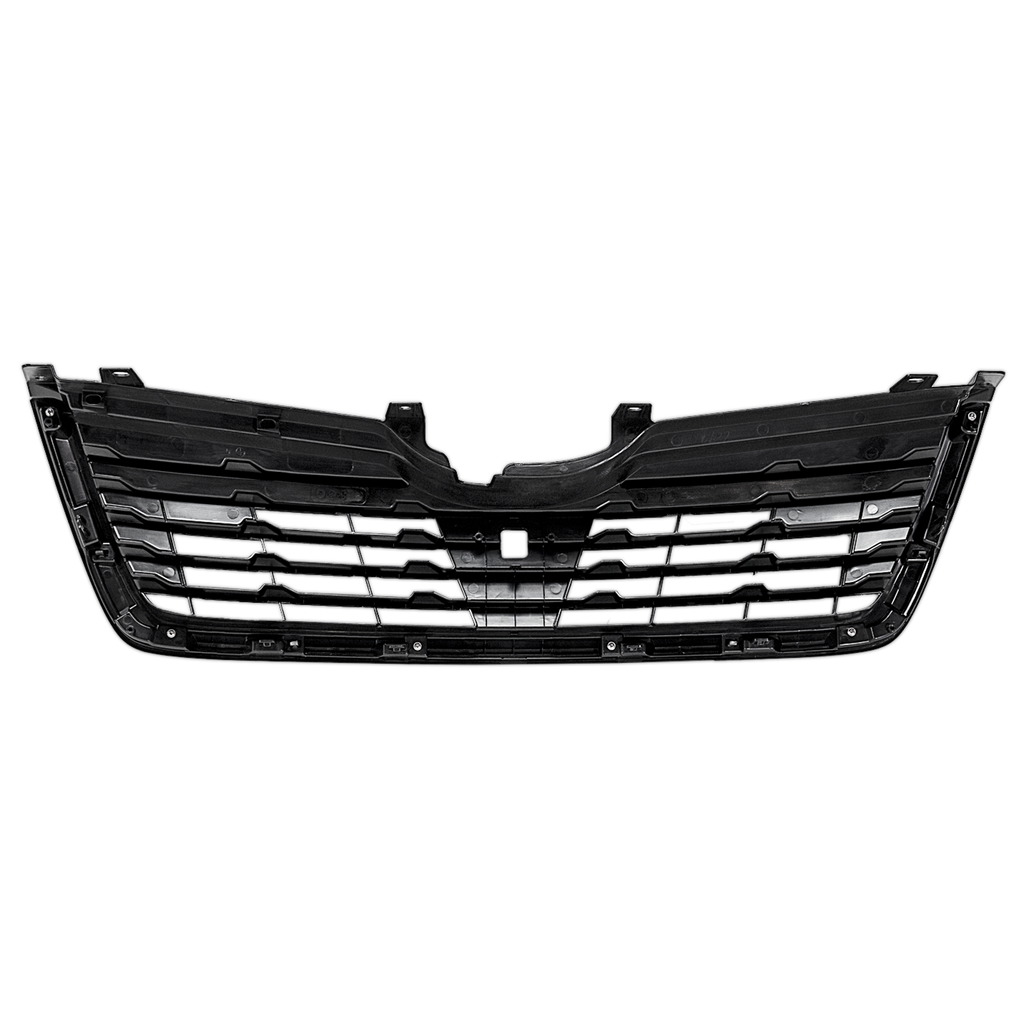 FORESTER 19-21 GRILLE, Painted Silver Shell/Textured Black Insert, Base/Premium/Convenience Models