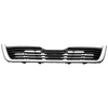 FORESTER 19-21 GRILLE, Painted Silver Shell/Textured Black Insert, Base/Premium/Convenience Models