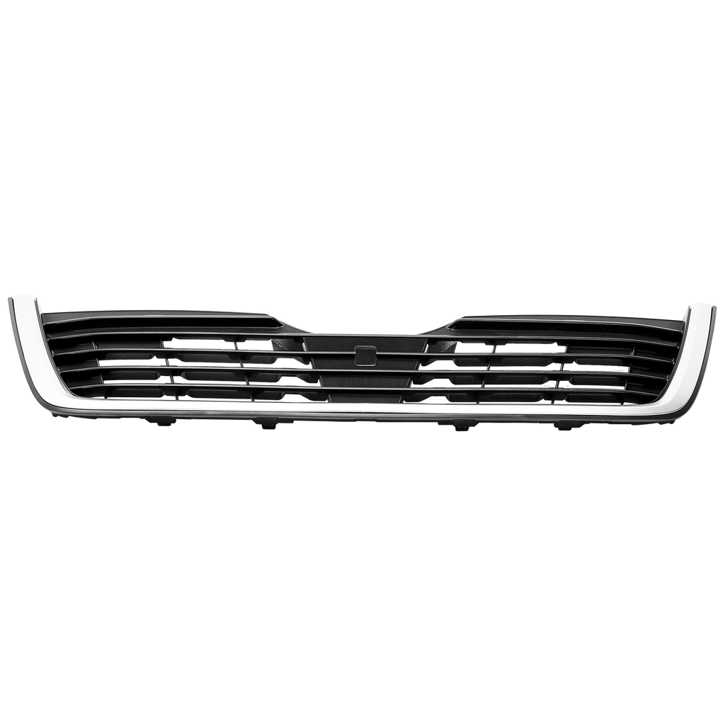 FORESTER 19-21 GRILLE, Painted Silver Shell/Textured Black Insert, Base/Premium/Convenience Models