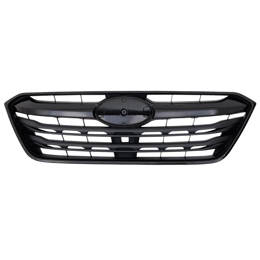 OUTBACK 20-22 GRILLE, Painted Black Shell and Insert, 2.4L Eng., w/ Black Frame and Molding - CAPA