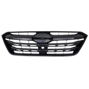OUTBACK 20-22 GRILLE, Painted Black Shell and Insert, 2.4L Eng., w/ Black Frame and Molding - CAPA