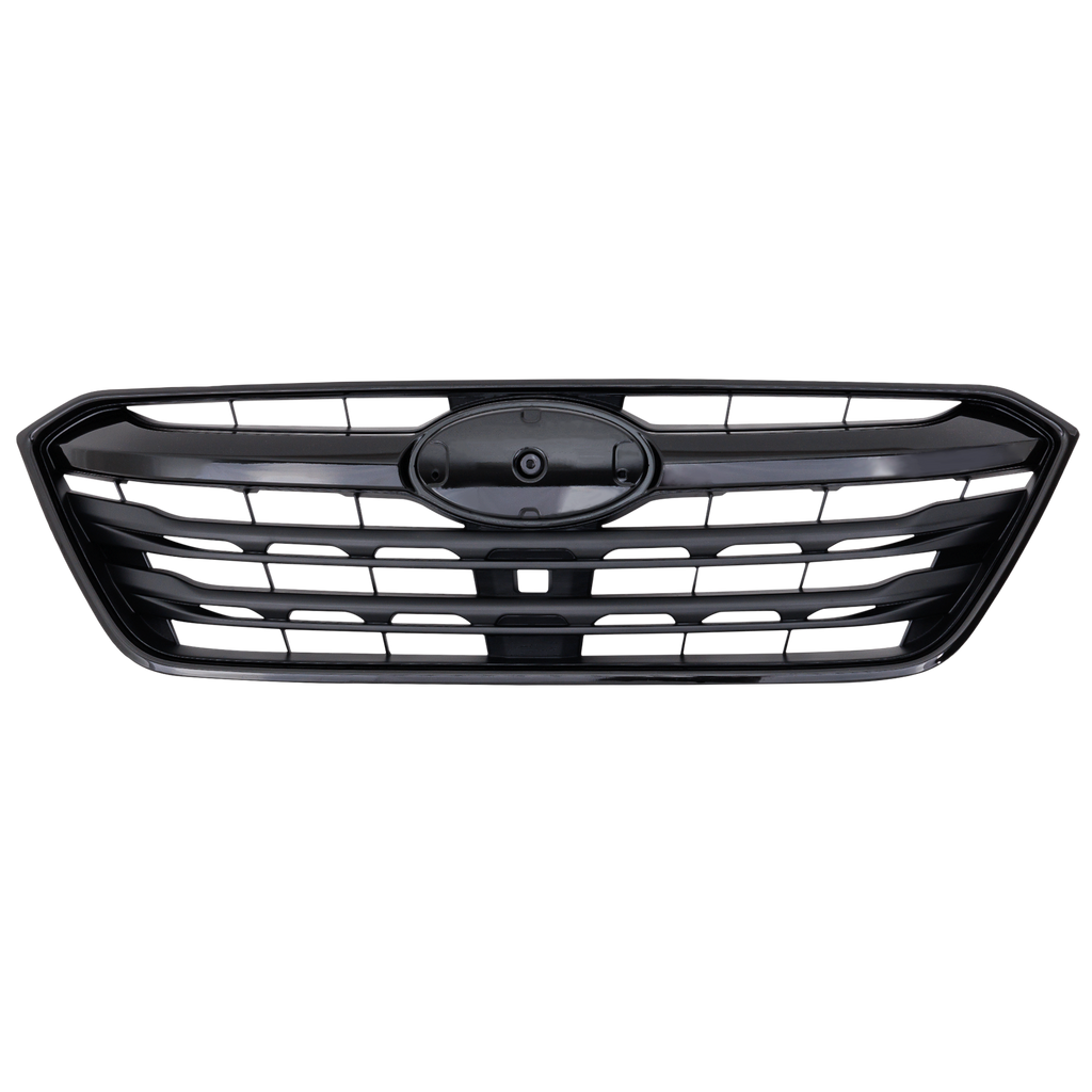OUTBACK 20-22 GRILLE, Painted Black Shell and Insert, 2.4L Eng., w/ Black Frame and Molding - CAPA
