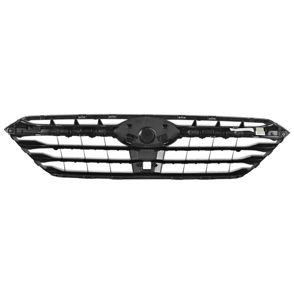 LEGACY 20-22 GRILLE, Textured Black Shell and Insert, w/ Chrome Molding, 2.4l Eng. - CAPA