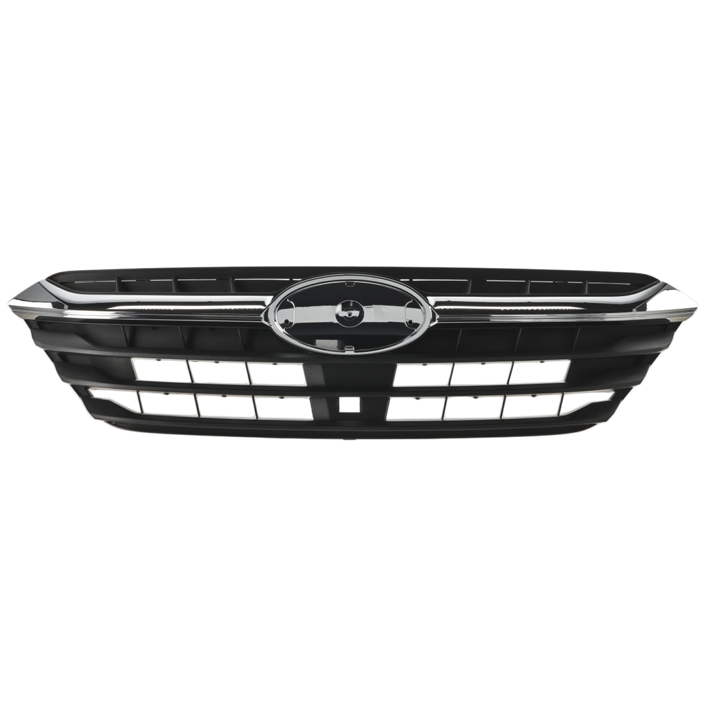 LEGACY 20-22 GRILLE, Textured Black Shell and Insert, w/ Chrome Moldin, 2.5L Eng., Base/Convinience/Limited/Premier/Premium/Touring Models - CAPA