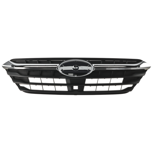 LEGACY 20-22 GRILLE, Textured Black Shell and Insert, w/ Chrome Moldin, 2.5L Eng., Base/Convinience/Limited/Premier/Premium/Touring Models - CAPA