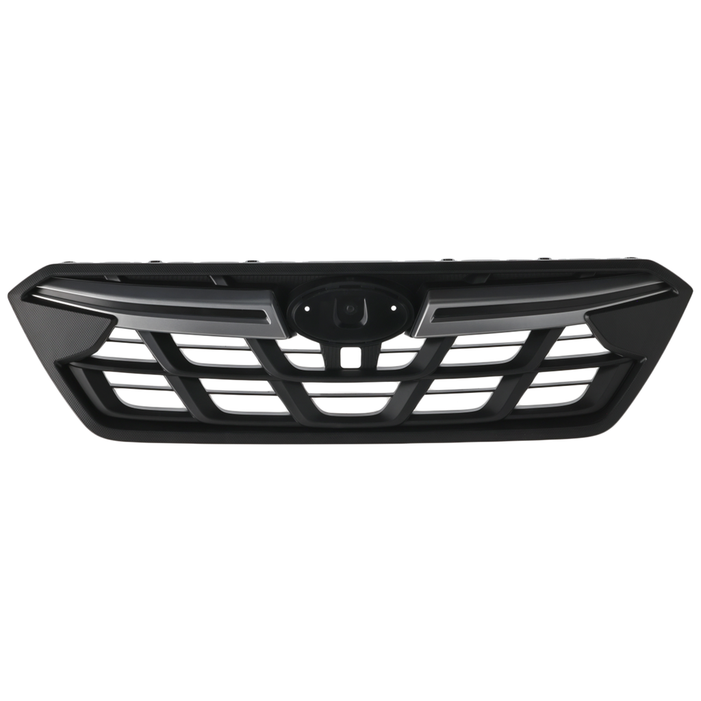 CROSSTREK 21-23 GRILLE, Textured Black Shell and Insert, w/ Black Molding and Frame, Premium/Convenience/Sport/Touring Models