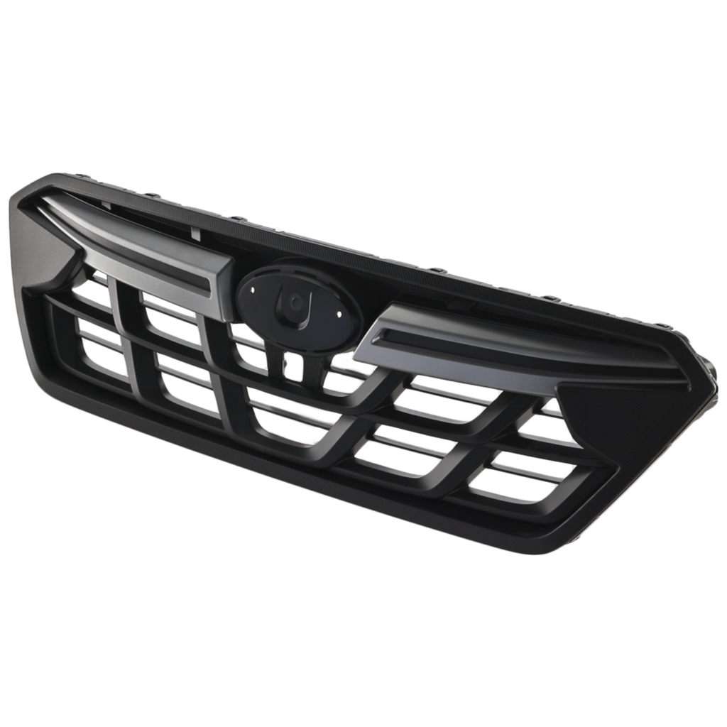 CROSSTREK 21-23 GRILLE, Textured Black Shell and Insert, w/ Black Molding and Frame, Premium/Convenience/Sport/Touring Models