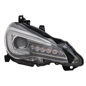 BRZ 17-20 HEAD LAMP RH, Assembly, LED, w/o Logo