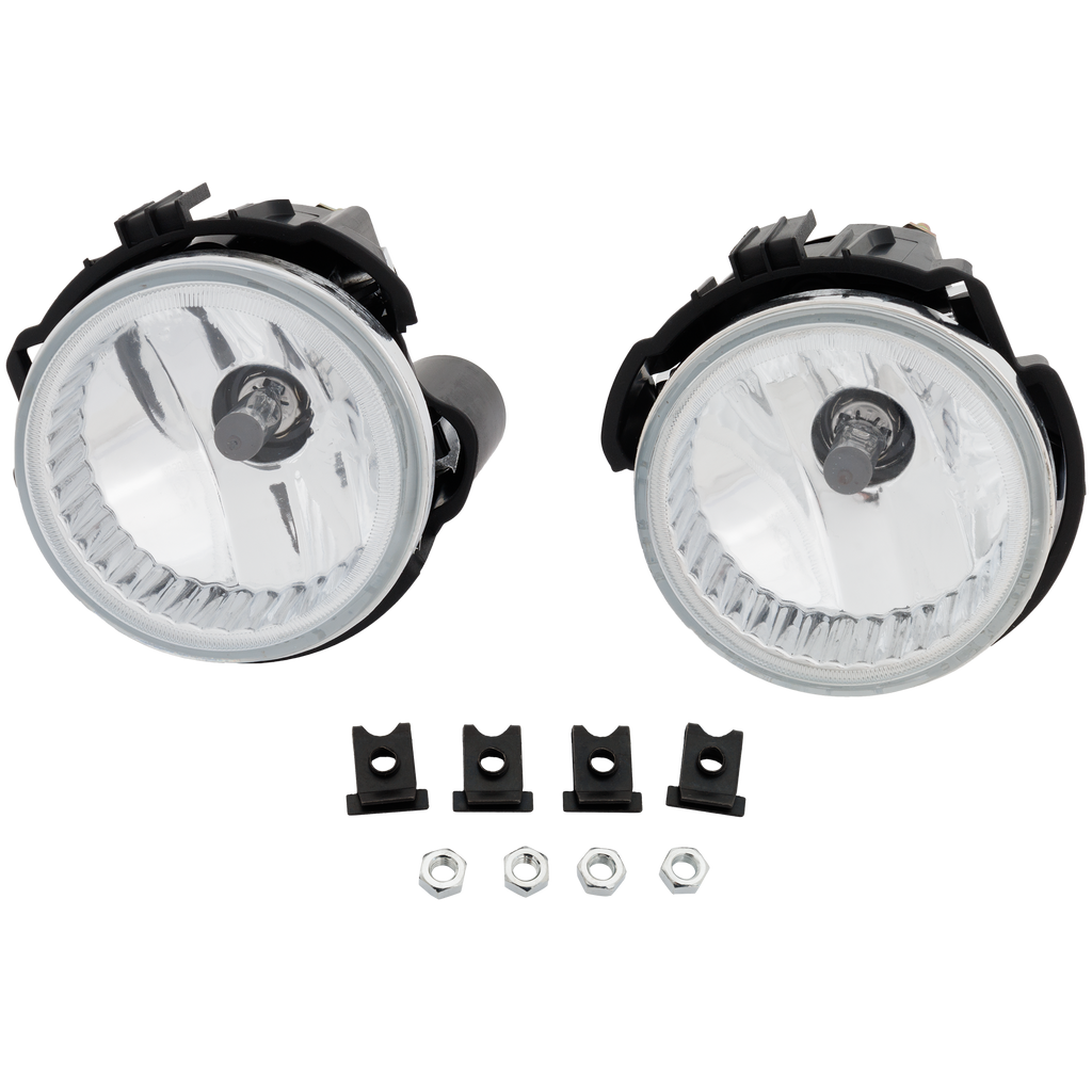 IMPREZA 08-10/FORESTER 09-13 FOG LAMP RH AND LH, Assembly, Halogen, Clear Lens, (Impreza, STI Model), Sedan/Wagon