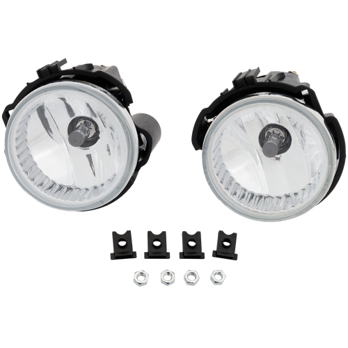 IMPREZA 08-10/FORESTER 09-13 FOG LAMP RH AND LH, Assembly, Halogen, Clear Lens, (Impreza, STI Model), Sedan/Wagon