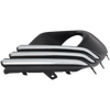 FORESTER 22-22 FRONT FOG LAMP MOLDNG RH, Textured Black, w/ Plastic Chrome Finisher