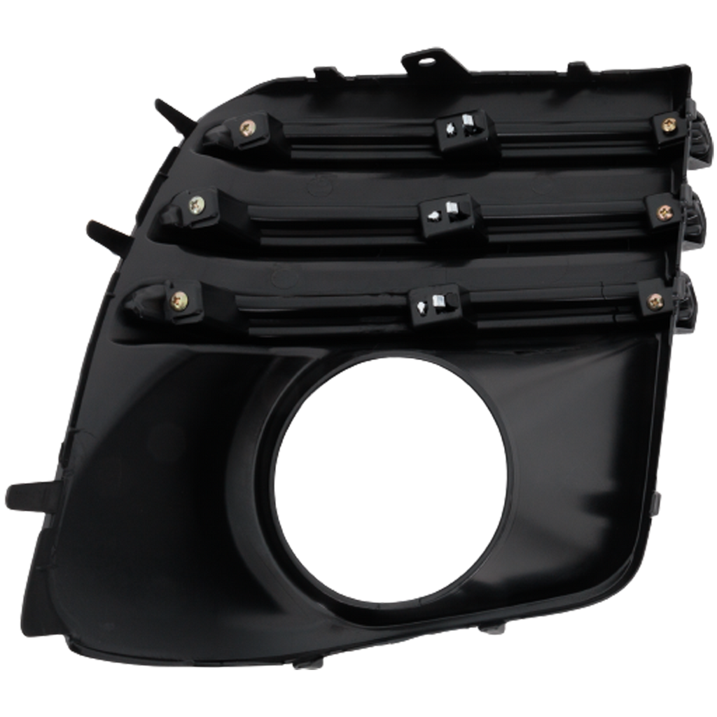 FORESTER 22-22 FRONT FOG LAMP MOLDNG LH, Textured Black, w/ Plastic Chrome Finisher