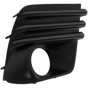 FORESTER 22-22 FRONT FOG LAMP MOLDNG RH, Textured Black, w/ Steel Chrome Finisher