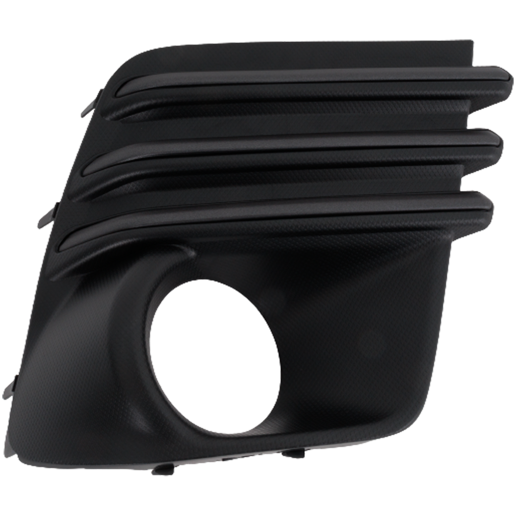 FORESTER 22-22 FRONT FOG LAMP MOLDNG RH, Textured Black, w/ Steel Chrome Finisher