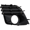 FORESTER 22-22 FRONT FOG LAMP MOLDNG RH, Textured Black, w/ Steel Chrome Finisher