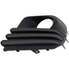 FORESTER 22-22 FRONT FOG LAMP MOLDNG RH, Textured Black, w/ Steel Chrome Finisher