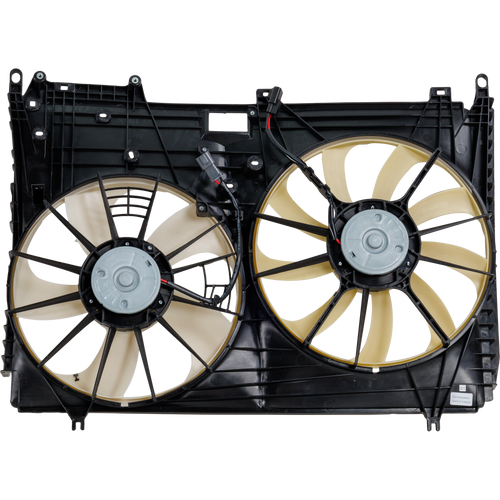 ASCENT 19-23 RADIATOR FAN ASSEMBLY, Dual Fan, 2.4L Eng., w/ Pulse Modulation