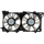 LEGACY/OUTBACK 10-14 RADIATOR FAN ASSEMBLY, Dual, 3.6