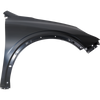 OUTBACK 20-22 FRONT FENDER RH, Black, Steel
