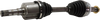SAAB 9-5 02-10 FRONT CV AXLE ASSEMBLY RH=LH