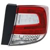 IMPREZA 17-22 TAIL LAMP RH, Outer, Lens and Housing, Halogen, Sedan - CAPA