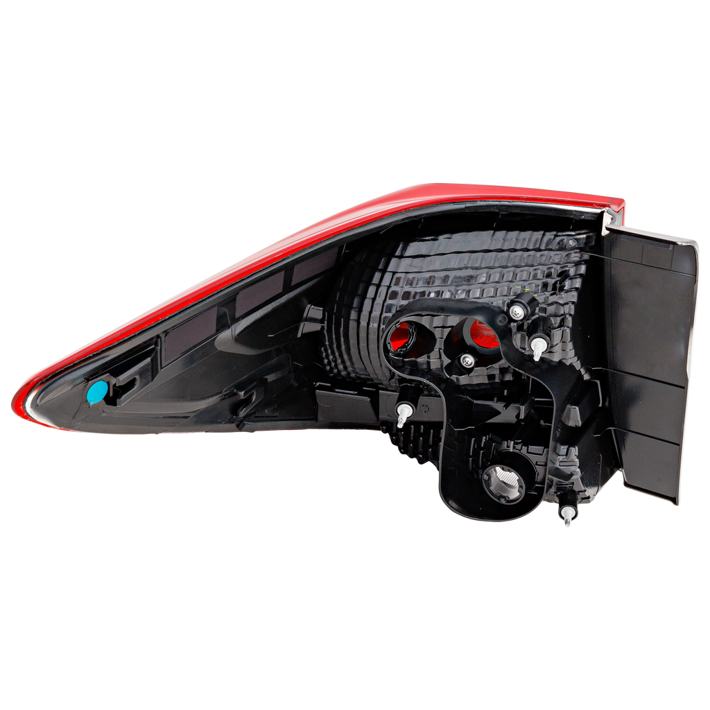 IMPREZA 17-22 TAIL LAMP RH, Outer, Lens and Housing, Halogen, Sedan - CAPA