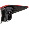 IMPREZA 17-22 TAIL LAMP LH, Outer, Lens and Housing, Halogen, Sedan - CAPA