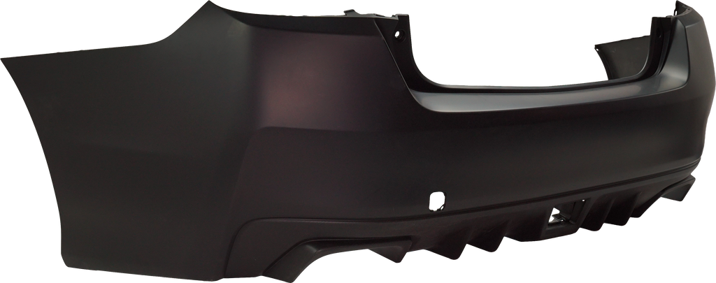 WRX 15-21 REAR BUMPER COVER, Primed, w/ Textured Lower, w/o Object Sensor Holes - CAPA