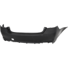 LEGACY 18-19 REAR BUMPER COVER, Upper Primed, Lower Textured, w/o Object Sensor Hole