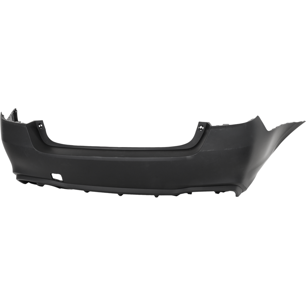 LEGACY 18-19 REAR BUMPER COVER, Upper Primed, Lower Textured, w/o Object Sensor Hole