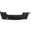 LEGACY 18-19 REAR BUMPER COVER, Upper Primed, Lower Textured, w/o Object Sensor Hole